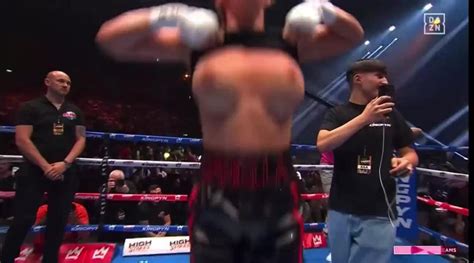 daniella hemsley celebration nude|Womens boxer flashes the crowd after her first win